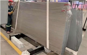 Roman Wood Grain Marble Grey Polished Big Slabs & Tiles