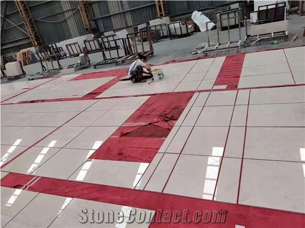 Turkey Ultraman Beige Marble Polished Wall Cladding Tiles
