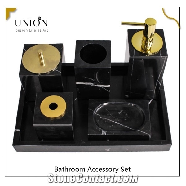 5 Piece Bathroom Accessories Set,Toilet Accessory Set