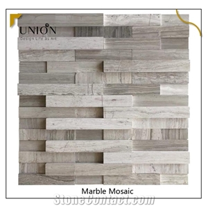 Art3d 12 in X 12in Grey Wooden Marble Design 3d Wall Panels