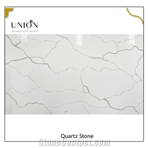 Engineered Pure White Quartz Slabs Quartz Stone Slabs Decors