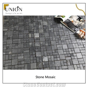 Floor and Interior Wall Natural Slate Mosaic Stone Tiles