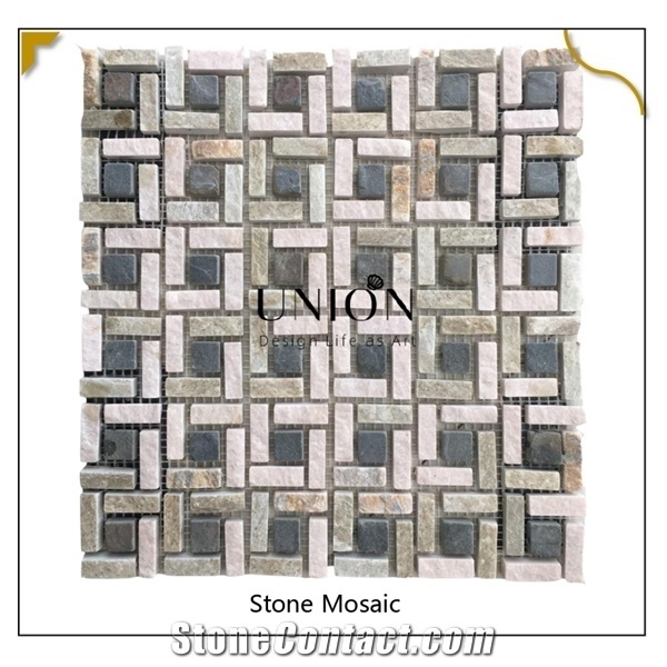 High Quality Wall Tile Slate Mosaic Decorative Mosaic Tiles
