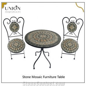 Homewell 3piece Mosaic Bistro Outdoor Dining Funiture Set