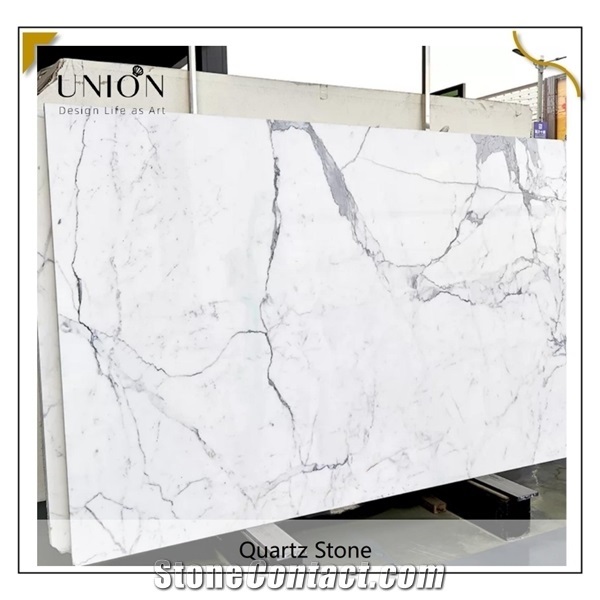 Italy Carrara Quartz Stone Countertops Factory Price Offer