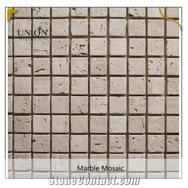 Kitchen Mosaic Glass Tiles Natural Stone Marble Tile