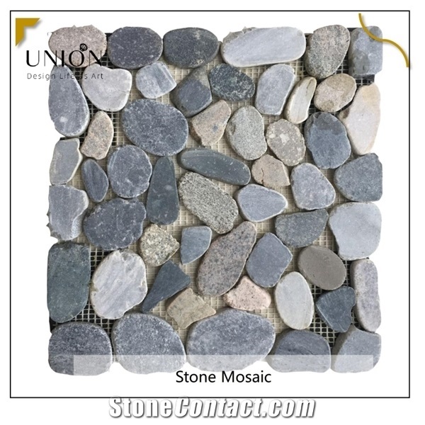 Landscape Wonder Beige Oyster Stone Mosaic Tile Sheets