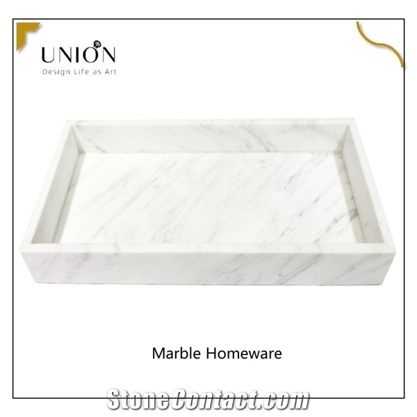 Multiple Design Marble Tray Used for Bathroom Table Green