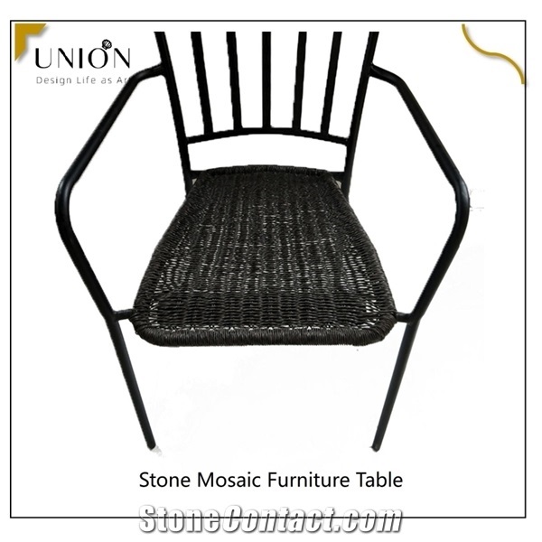 Ourdoor Landscaping Furniture Stone Mosaic Coffee Tables