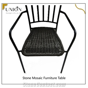 Ourdoor Landscaping Furniture Stone Mosaic Coffee Tables