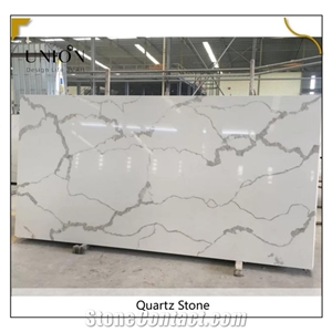 Quartz Slabs Stone, Grey&White Quartz Tiles