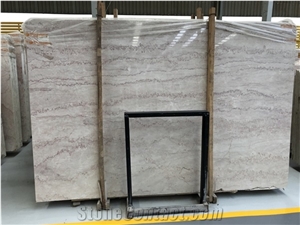 Kate Cream Marble Stone Slab for Walling Cladding