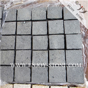 Bush Hammered/Natural Split/Zhangpu Black Basalt Cubestone