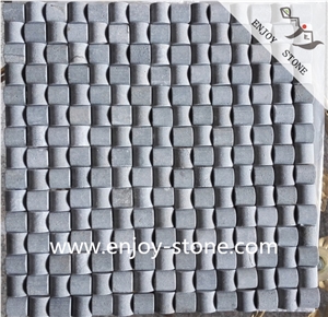 Grey Basalt Mosaic Special Cut,Steamed Bun Shape