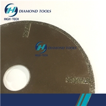 Continuous Marble Saw Blade with Protective Teeth
