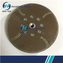 Continuous Rim with Flange Marble Saw Blade
