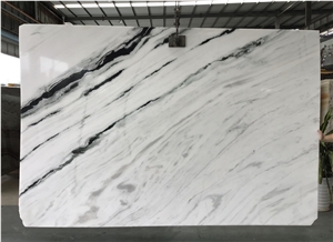 China Panda White Marble Slabs for Wall Floor Tiles Stairs
