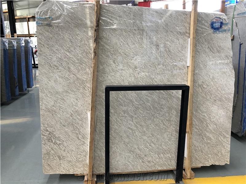 China Cream Marble Wall and Floor Covering Slab