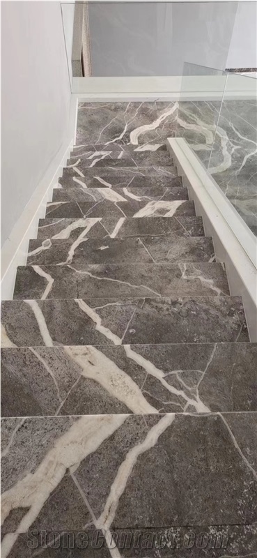 China Polished Marble Slab for Interior Decoration