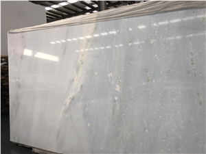 Polished Dreaming White Marble Slabs for Wall Cladding