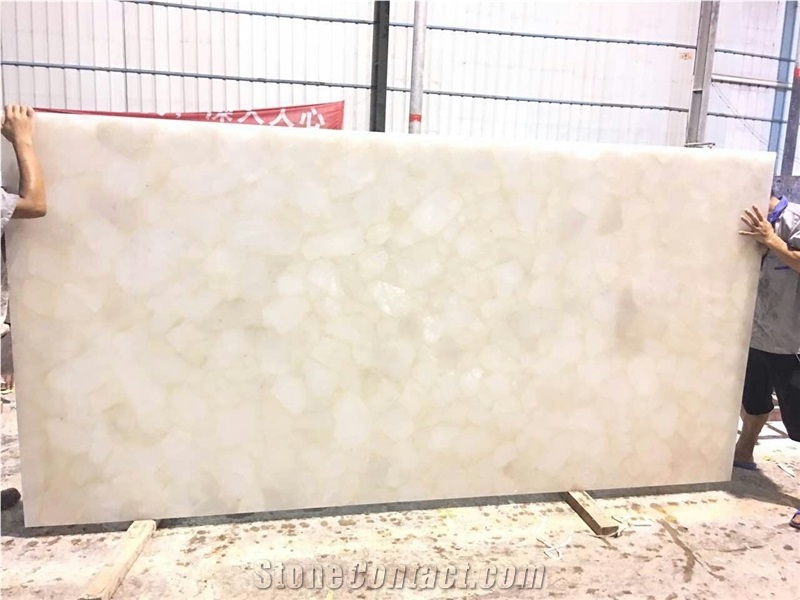 Pure White Crystal Gemstone Natural Stone