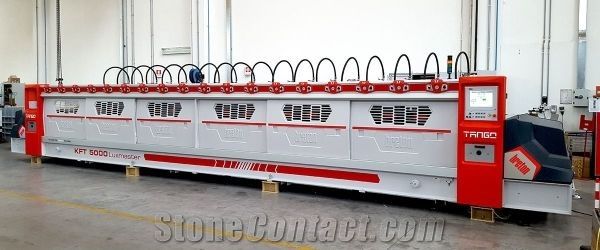 Breton Luxmaster TANGO Continuous belt polisher for marble slabs