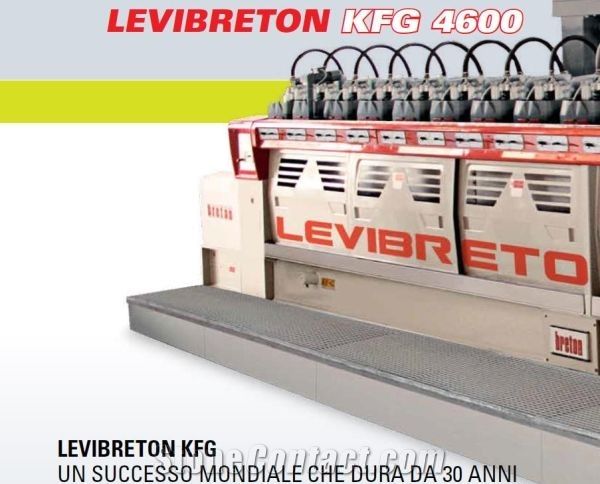LEVIBRETON KFG 4600 Belt polisher for marble slabs