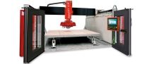 SMART-CUT 800 OPTIMA 5 axis CNC bridge saw with vacuum lift