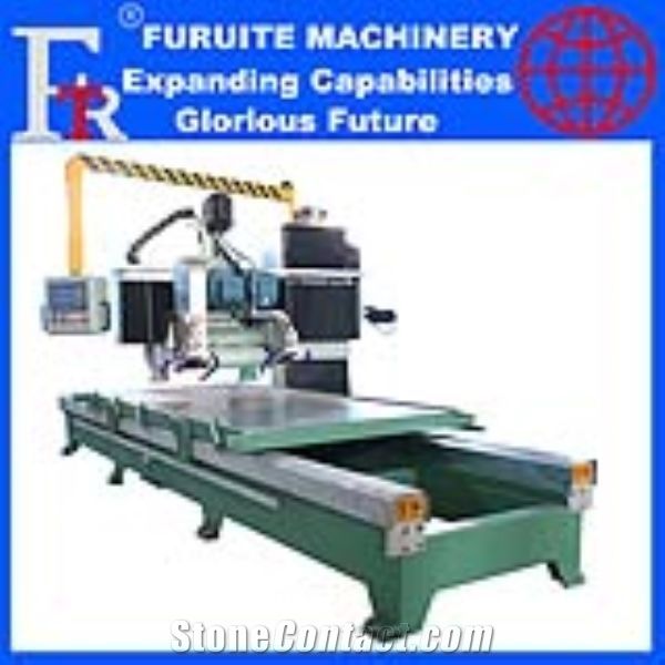 stone profiling machine double cutting blade disc industrial equipment for marble granite slab sheet board shaping sell