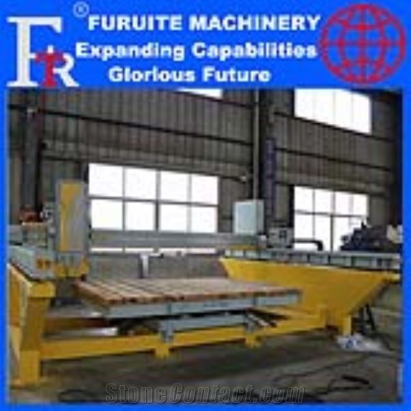 FRT-450/600 steel frame infrared laser bridge saw stone cutting machine full automatic marble granite board sheet slab