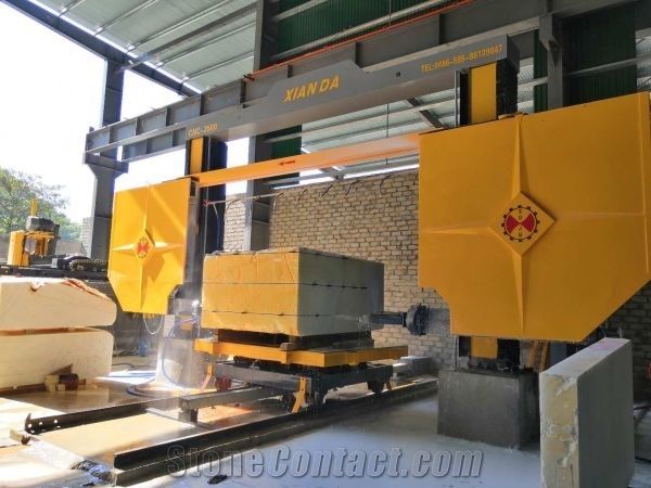 DIAMOND WIRE SAW MACHINE FOR SQUARING, PROFILING CNC-3500R-3500S