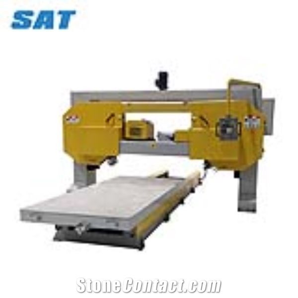 Thin slabs cutting machine for marble
