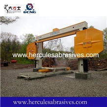 Cnc profiling wire saw machine