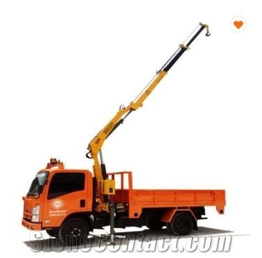 3.2 Ton knuckle Boom Truck Mounted Crane