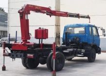 Hydraulic System Folding Arm Tractor Truck Mounted Crane