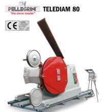 TELEDIAM 80 TD 80 Diamond wire saw for cutting large benches