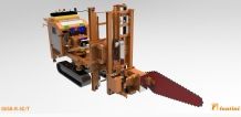 Chain Saw Model GU50-R-SC/T Sawmill Machine for Tunnels