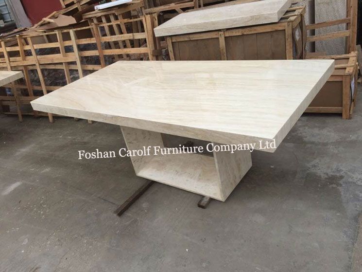 10 seater marble travertine dinner table for sale