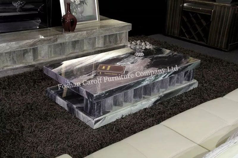 italy new design living room furniture modern marble coffee table