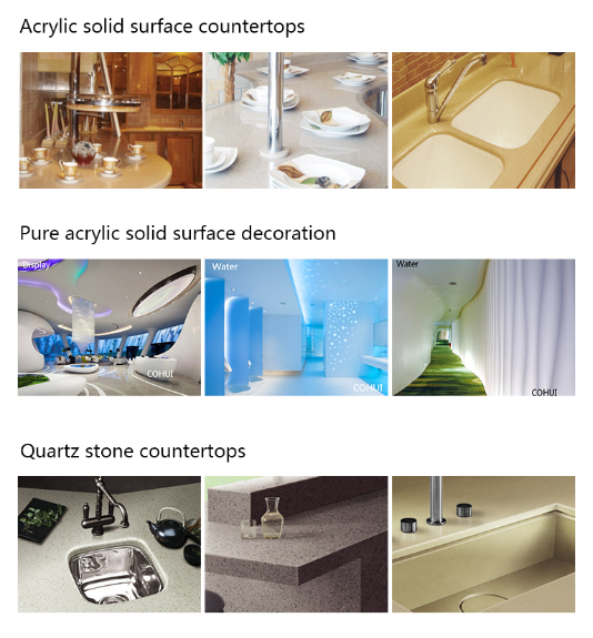solid surface brands