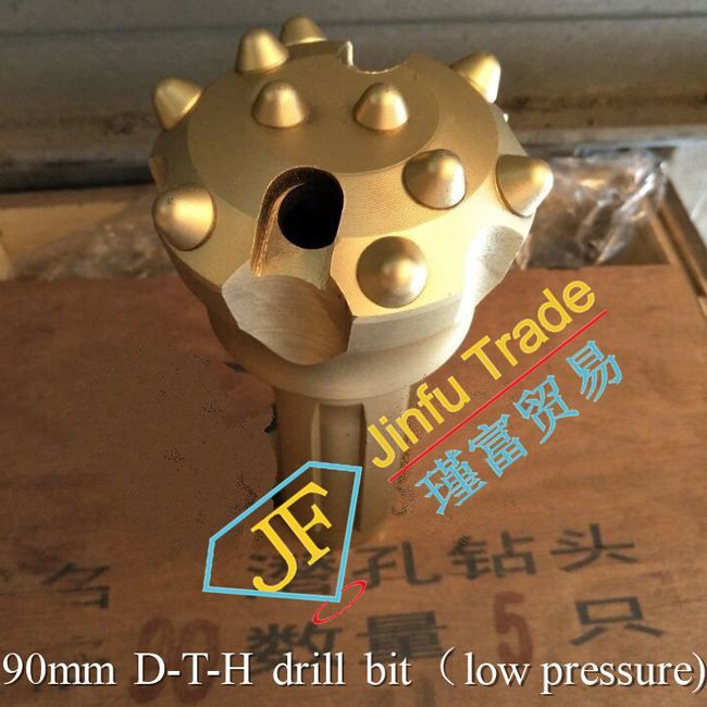 90mm CIR DTH drill bit Low air pressure DTH drill bit hammer bit button bits rock bits Atlas Copco Drill Bit (3).jpg