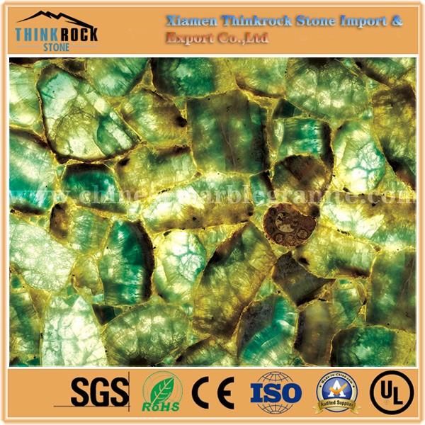 china green Emerald Fluorite stone slabs and tiles backlit.jpg