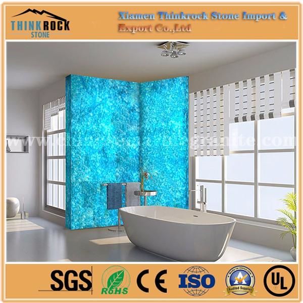 China natural cyan  turquoise agate Stone wall cladding tiles manufacturers.jpg