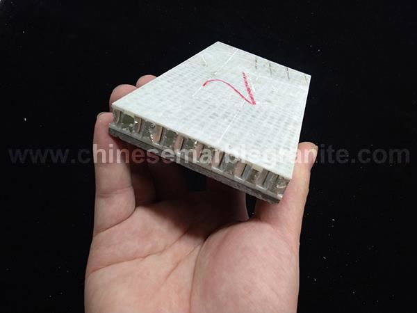 polished grey marble Veneer Aluminium Honeycomb core plastic Panel for work tops
