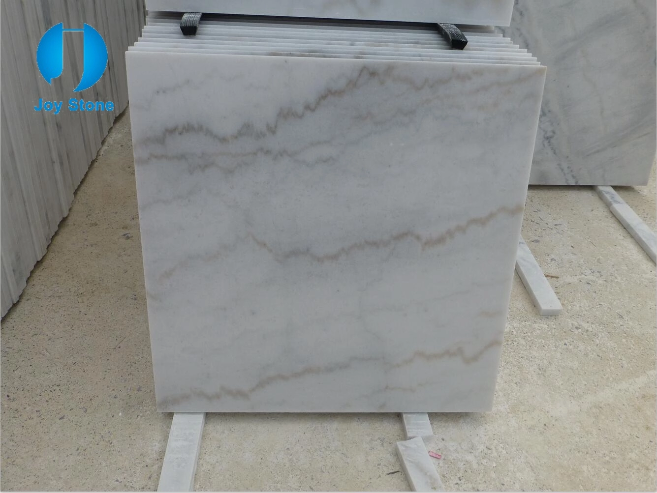 Price Manufacture China Guangxi White Stone Slab Marble