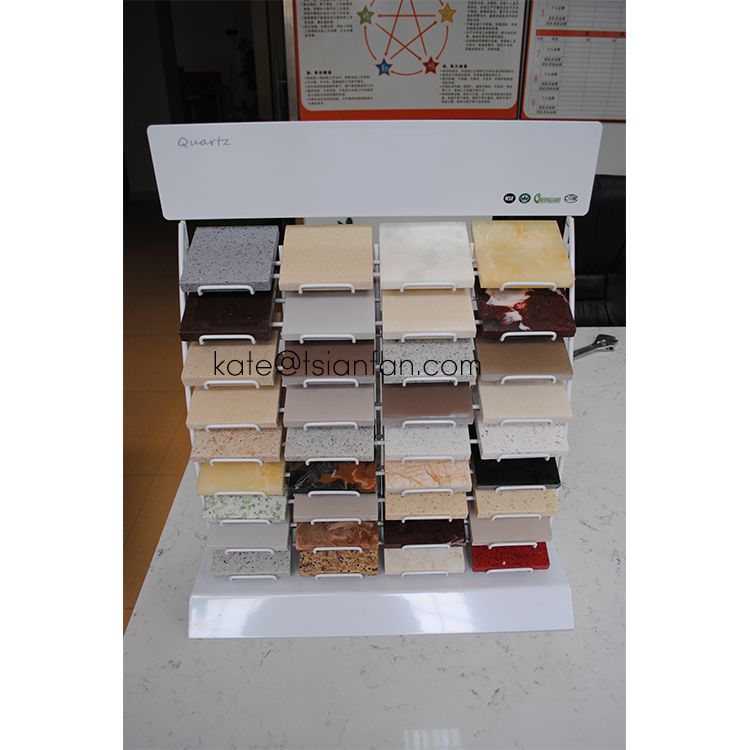 quartz stone sample display stand.jpg