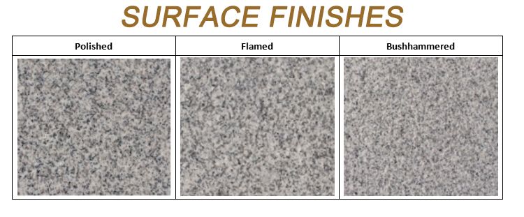 Different Types Grey Granite G603 Slab Wholesale