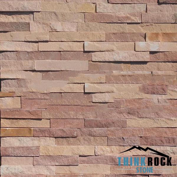Pink mixed up brown color Faux Stone .jpg