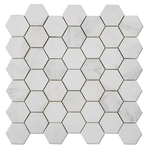 White Marble Hexagon Mosaic For Floor Tiles(3).jpg