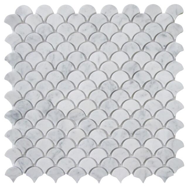 White Marble Hexagon Mosaic For Floor Tiles(4).jpg